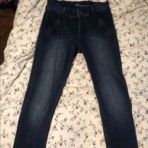 High Waisted Dark Wash Jeans